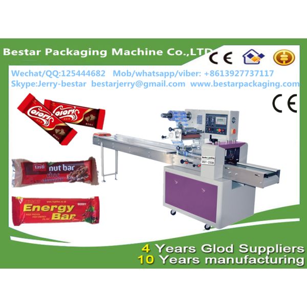 Automatic Pillow Packing Machine for Chocolate Candy Cake bestar packaging machine BST-350B