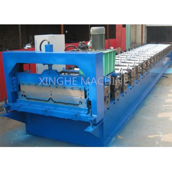 CE Blue Color Cold Roll Forming Machines WITH 3 - 6m / Min Processing Speed