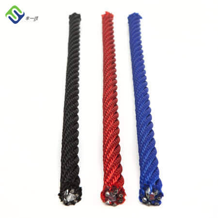 6 Strands Fishing Net Combination Wire Rope PP Monofilament 16mm