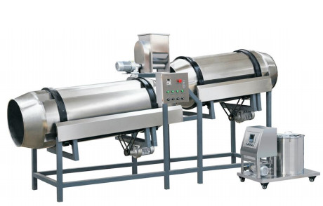 Automatic Stirring Single Drum Seasoning Bucket 304 Stainless Steel Materials 5kw