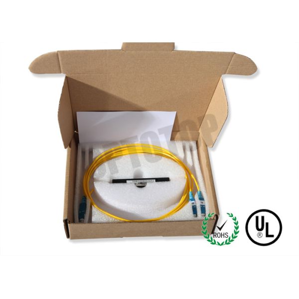 Single Mode Fibre Optic Couplers FBT 1X2 1310nm For Network / Telecom