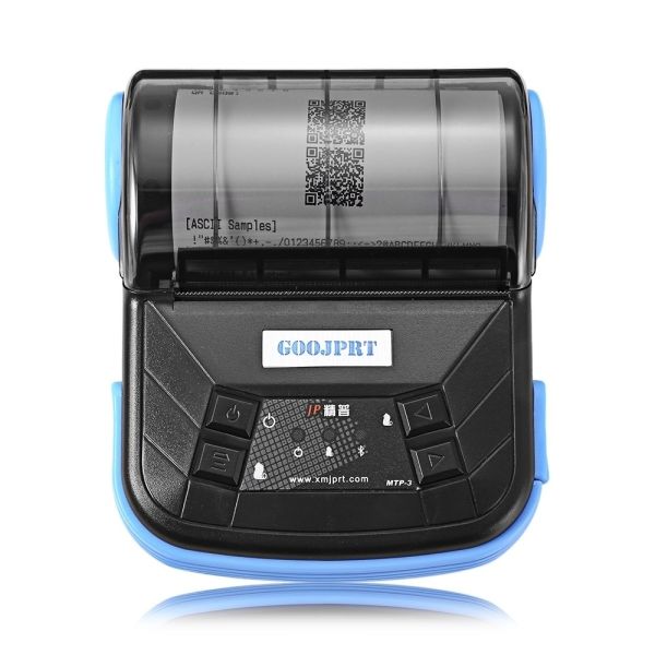 Large Capacity Battery Portable Bluetooth Printer Exquisite Light Weight Structure