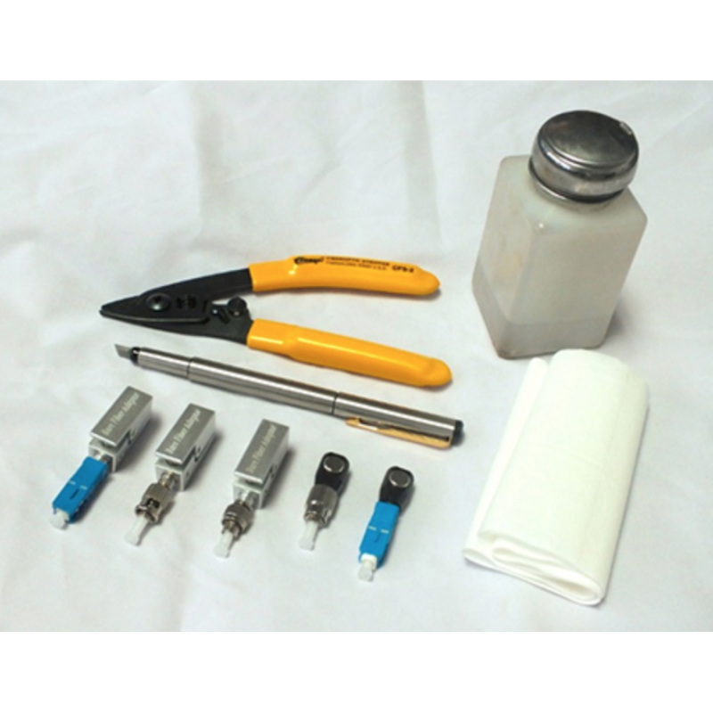 0.2dB Square FC Bare Fiber Optic Adapter 125um Ferrule