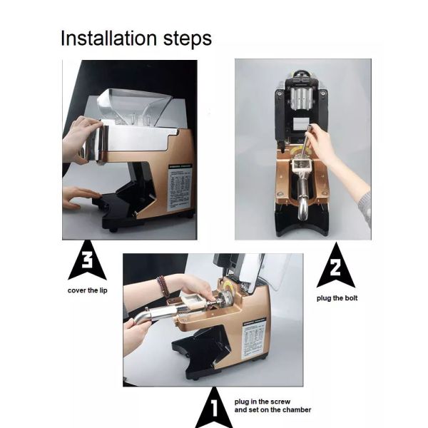 full automatic mini oil press machine for family use 220V with high quality