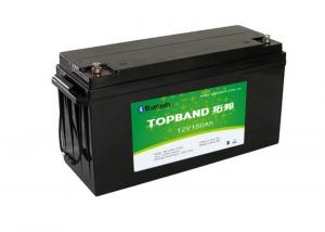 Quality 150Ah Lithium Iron Phosphate Battery , 12 volt rv battery deep cycle Long Life for sale