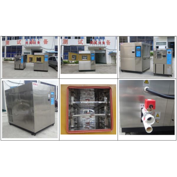 Three And Two Zone Thermal Shock Cycle Test Chamber Hot Cold Impact Testing Machine
