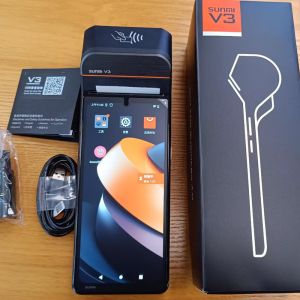 Quality SUNMI V3 Portable 3+32GB large Screen 6.75Inch Pos Qualcomm Android13 Restaurant Check Out Pos System for sale