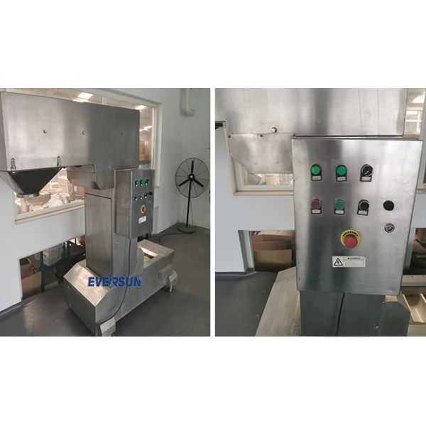 304 Stainless Steel Z Bucket Elevator Conveyors Candy Packaging Lifting Machine