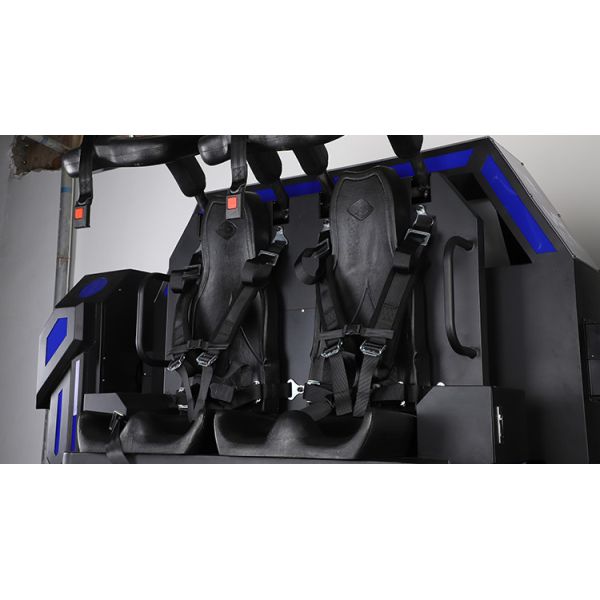 Two Players 9D VR Simulator 1080 Degree Rotation VR Game Machine