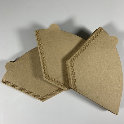 Biodegradable Unbleached Cone Coffee Filter 8 - 12 Cup