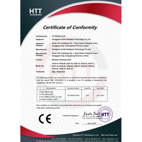 Window Cleaning Robot for Household 4 Hours Charging Time App-Controlled CE Certified