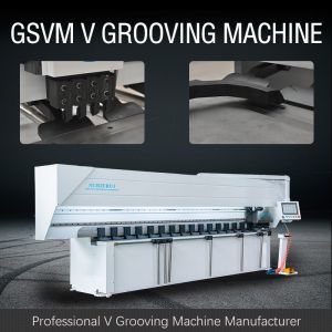 High Speed Aluminium Sheet Grooving Machine V Metal Grooving Machine Elevator