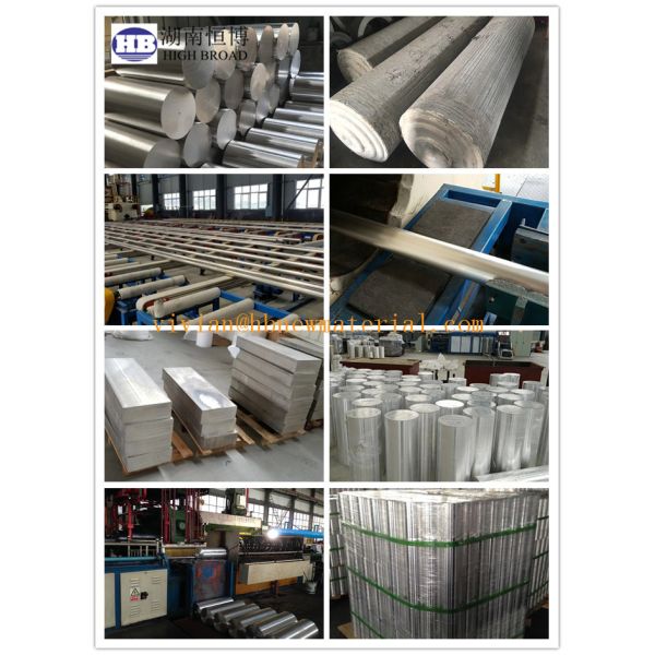Customized High Strength Magnesium Alloy Casting Rod From Magnesium Billets