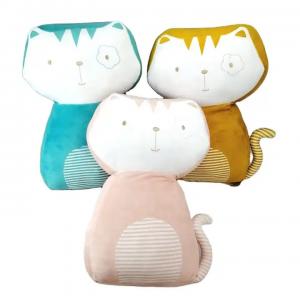China OEM ODM Custom Plush Cat Stuffed Toy  Plush Home Decoration Sofa Pillow Popular Stuffed Super Soft Animal Toy on sale