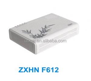 China ZTE F612  V6.0 with zte f612 gpon onu ont with 1GE+1FE+VOIP sip phone  F623 ZTE F660 V5.2 GPON ONT on sale