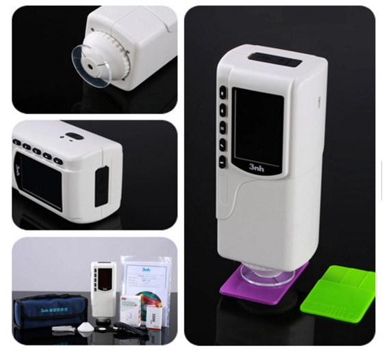 Multifunctional Color Difference Meter Colorimeter CIE 10 Degree Observer NR60CP