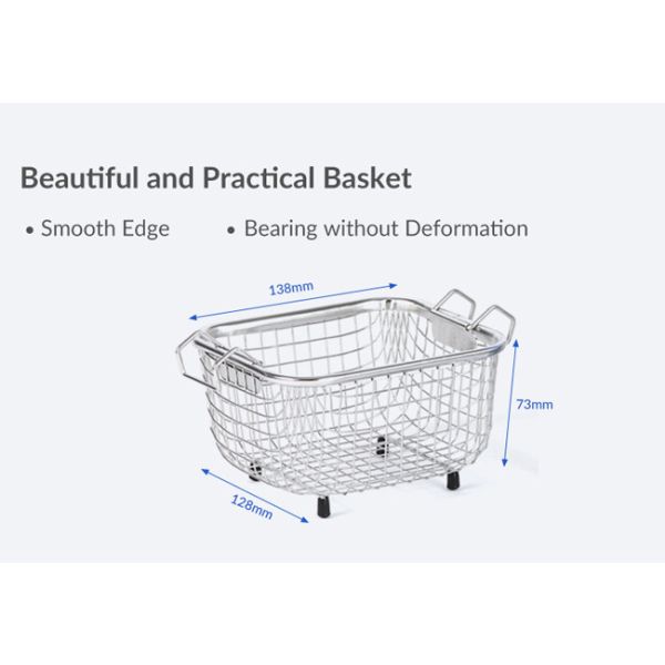 Normal Soft Power Adjustable Parts Ultrasonic Cleaner 2L Automatic Ultrasonic Cleaner