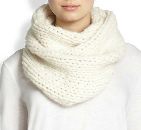 Wool Blend Infinity Scarf