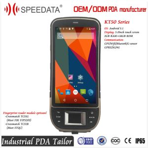 720P Mobile Intelligent Terminal CrossMatch Portable Fingerprint Scanner