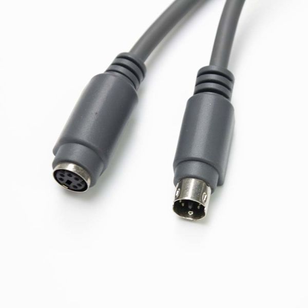 3M Compatible PS2 Keyboard Wedge Cable For LS2208 LS4208 Barcode Scanner
