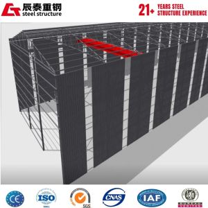 Customized design solution for prefabricated steel structure building warehouse