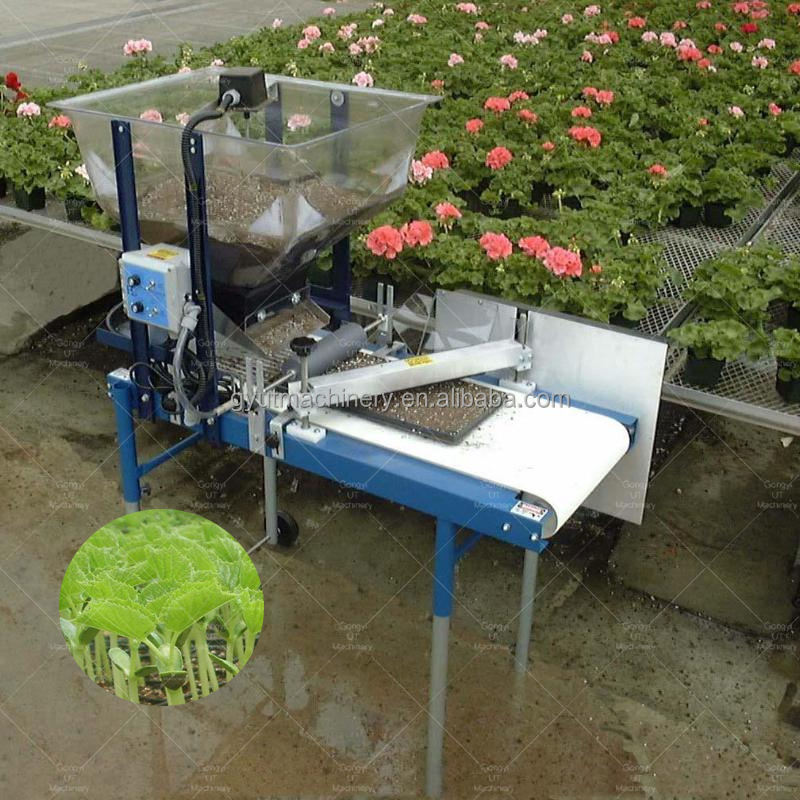 Multi Purpose Vegetable Sowing Machines with 200 KG Tray and Hydroponic Sponge Media
