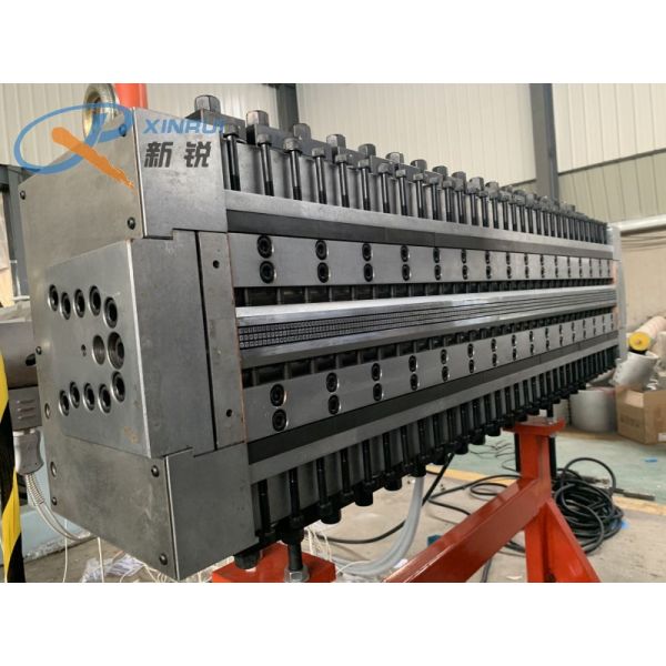 18mm Polypropylene PP Hollow Construction Formwork Production Line Single Screw