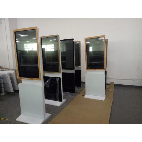 55 Inch Floor Stand Digital Kiosks Touch Screen Digital Signage LCD Multimedia