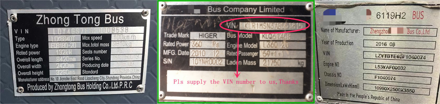 High Performance Bus Wiper Blade 5205-00149 Suitable for Various Models