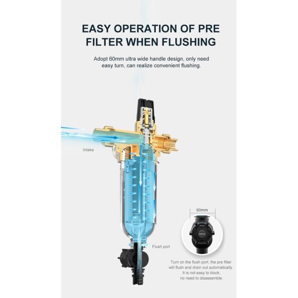 Pre Water Filter Aqua Pure UnderSink 5000L (7)