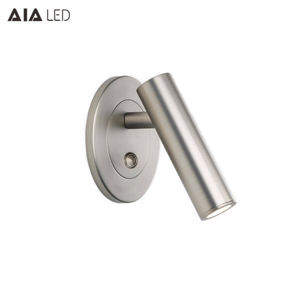 Surface mounted indoor bedside reading light/led bed wall light headboard wall light for hotel project