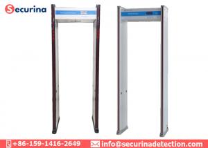 China Digital Display Airport Security Detector Door For Security Check Point on sale