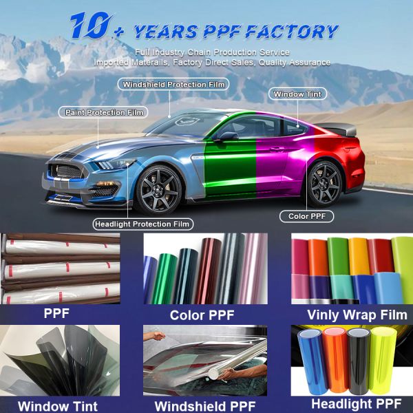 Easy Install Explosion Proof Waterproof Scratch Coloring Windshield Car Window Tinting