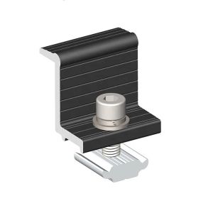 Quality Customized Solar Panel End Clamp Fastener Anticorrosive Photovoltaic Module Clamps for sale