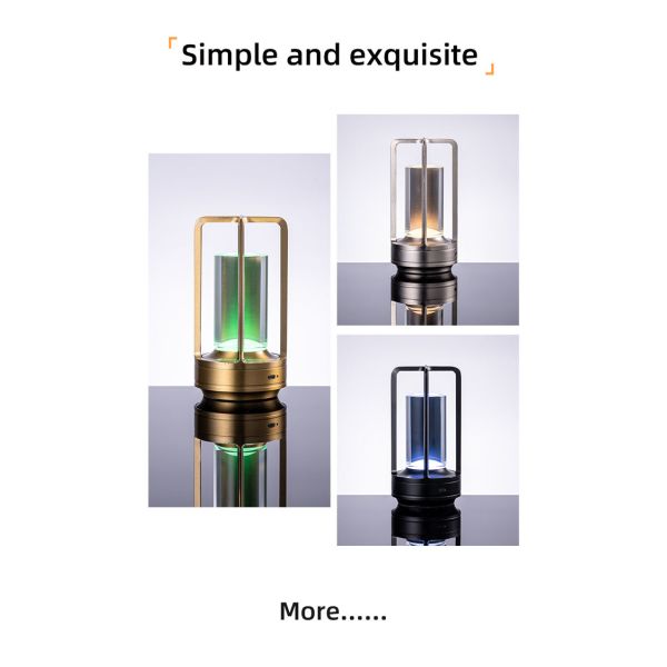 Cross Shaped Touch Led Light Tri Color Dimming With C Type Usb Interface