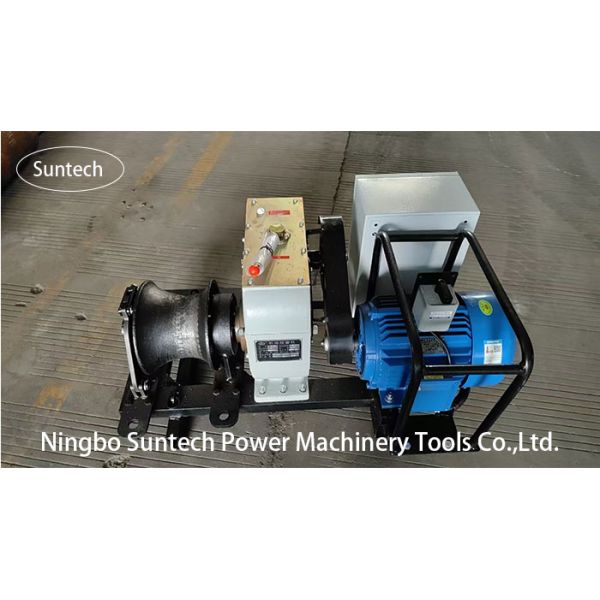 High Performance Cable Winch Puller For Tower Erection In Power Construction