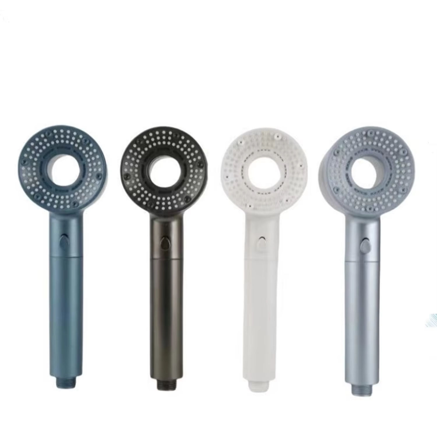 Newly designed 5-function shower head, high-pressure manual shower head, bathroom accessory, household handheld shower head