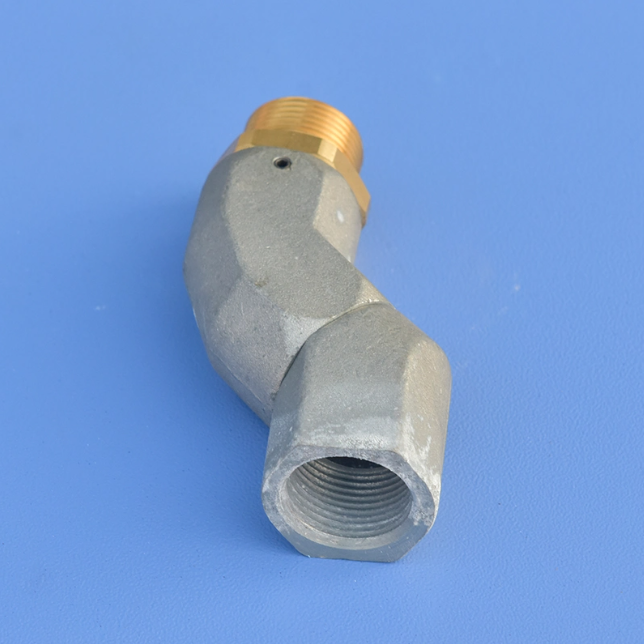 360 Degree Aluminum Alloy Joint for Refueling Nozzle Flow Rate 1 Inch Connection Screw Thread Industrial-Grade Material