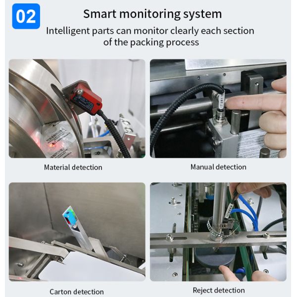 Fully Enclosed horizontal Automatic Cartoning Machine