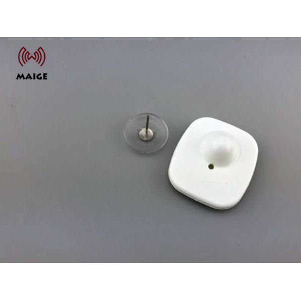 Mini Square Hard Tag Rf Eas Tags For Retail Store Checkpoint Security System