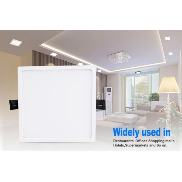 Recessed LED Panel Light SAA CE dimmable internal driver