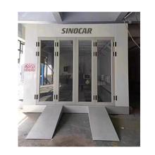 China CCC Furniture Spray Booth 2 Stage Filter Car Safety Door Included Portable Paint Booth Auto on sale