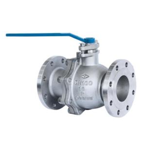 Quality Nitric Acid F4 SS Stainless Steel Ball Valve Flange End 1.6/2.5/4.0/6.4mpa for sale
