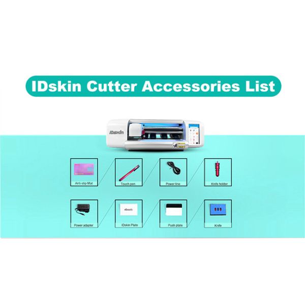 Idskin Film And Skin Design Mobile Screen Cutting Machine For Phone Shop Business