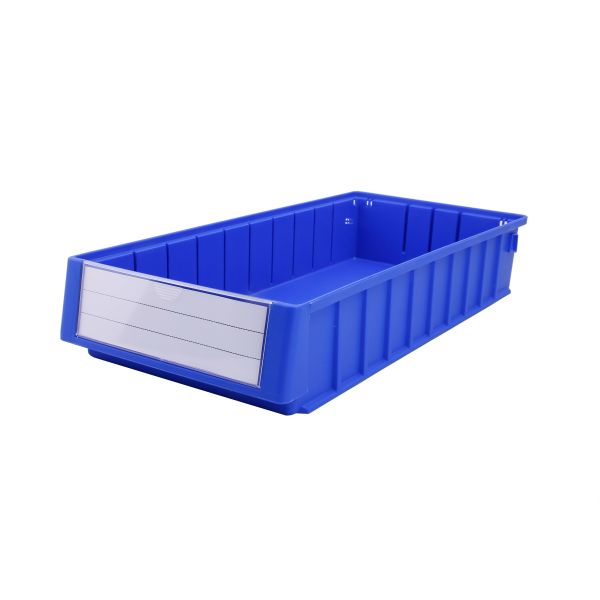 Workbench Plastic Organizer Bins with Divider Stackable Parts Storage Bin
