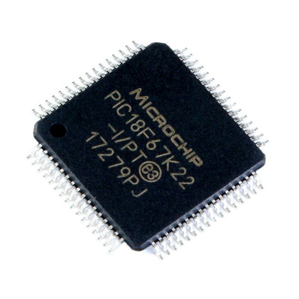 New Original In Stock Electronic Components Integrated Circuit IC MCU 8BIT 128KB FLASH 64TQFP PIC18F67K22-I/PT