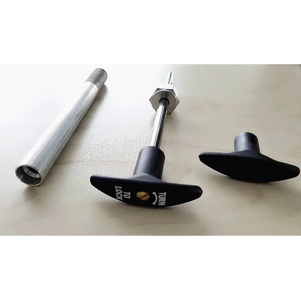 Twist Lock Control Heads Cable End Fittings Push Pull Control Handle 100lb Max Load
