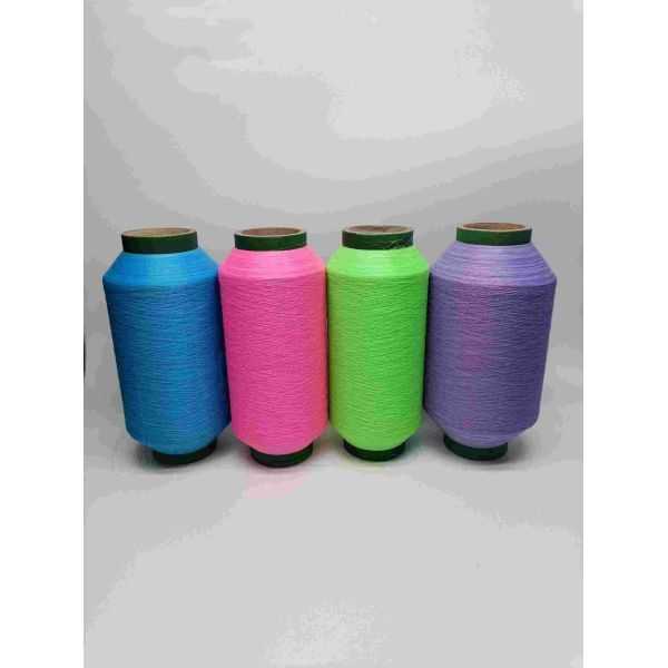 S Type Polyester Metallized Yarn Metallic Embroidery Thread Yarn With Different Colors