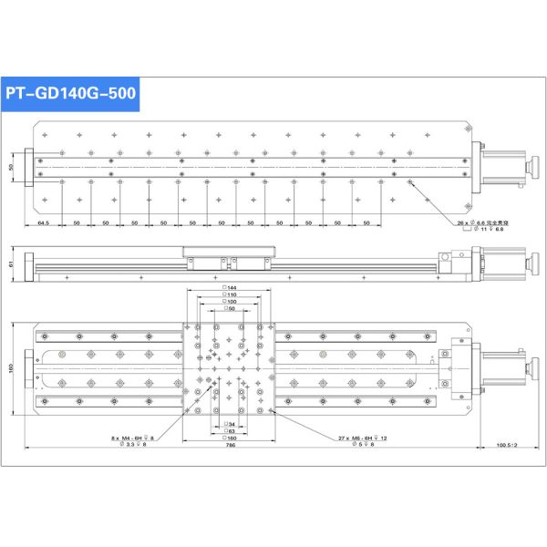 Precision Ball Screw Drive Motorized XY Stage For Optical Microscope