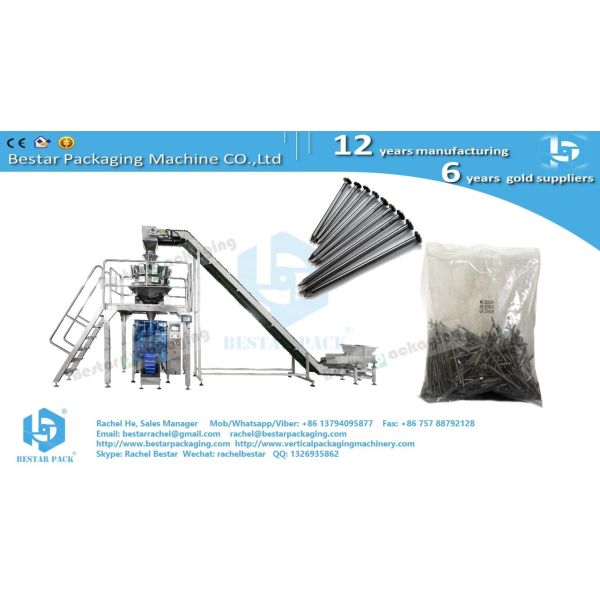Bestar customized packing machine for hardware long nails BSTV-550AZ